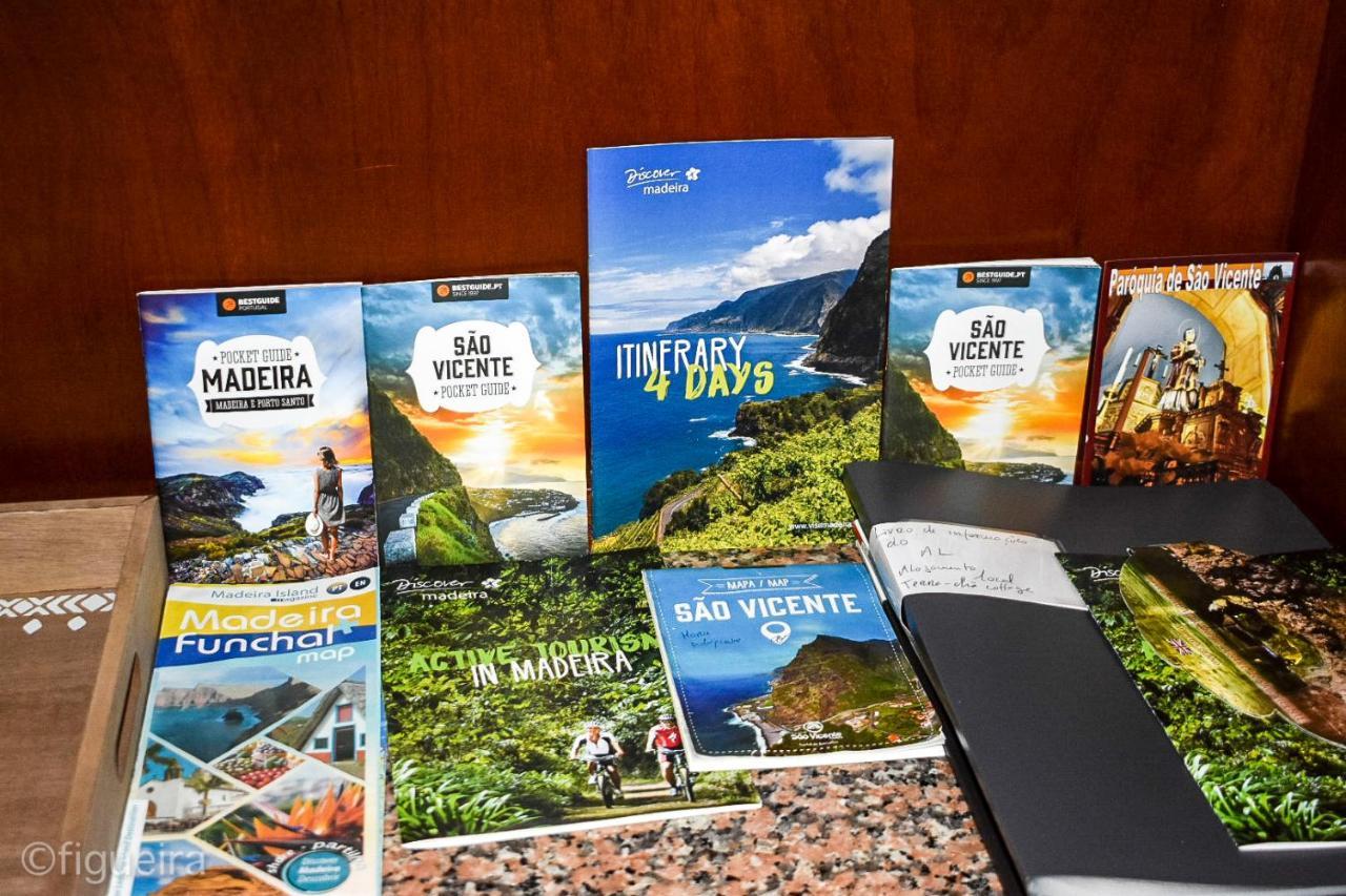 Terra Cha Cottage,Feel Home, São Vicente エクステリア 写真