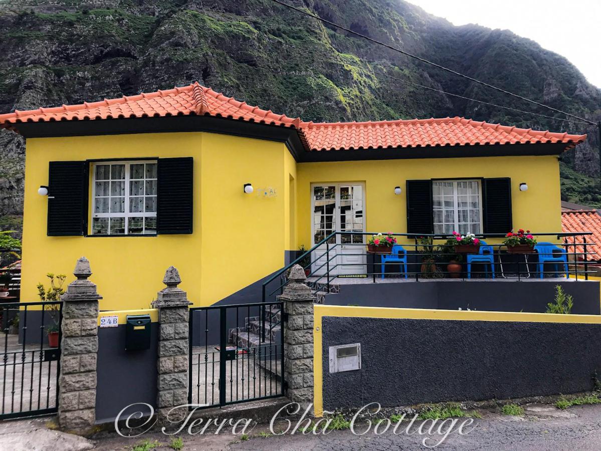 Terra Cha Cottage,Feel Home, São Vicente エクステリア 写真