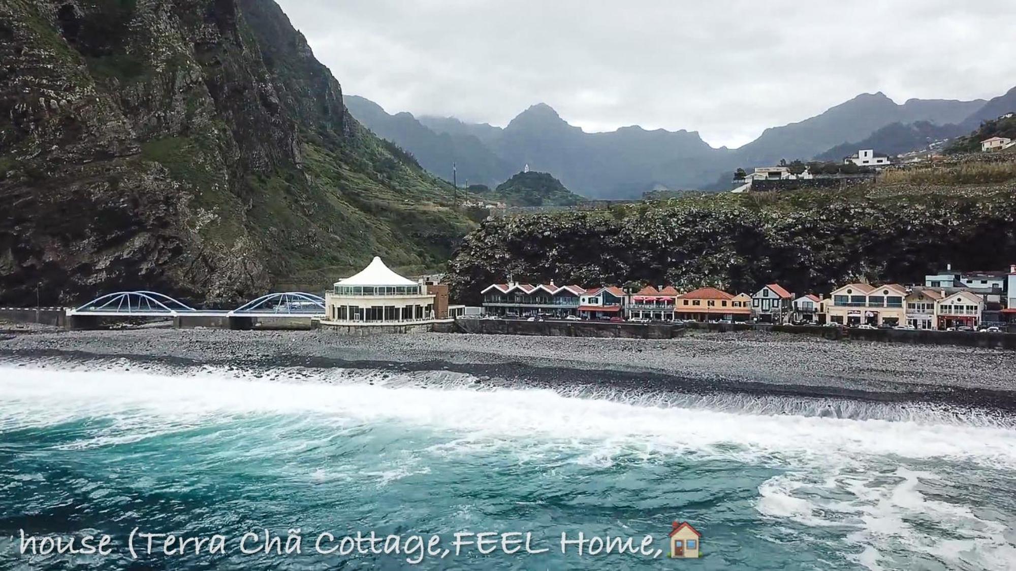 Terra Cha Cottage,Feel Home, São Vicente エクステリア 写真
