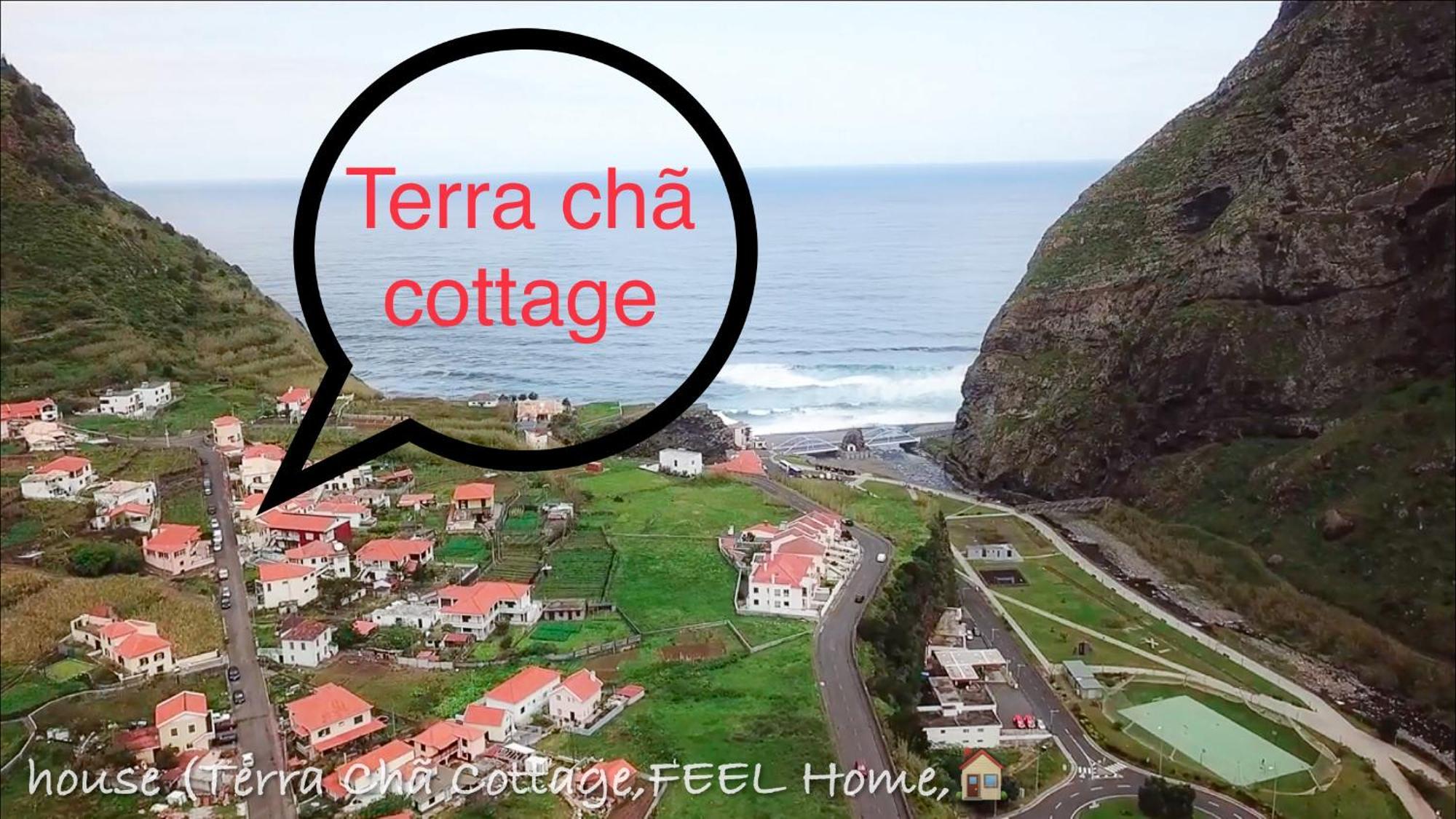 Terra Cha Cottage,Feel Home, São Vicente エクステリア 写真