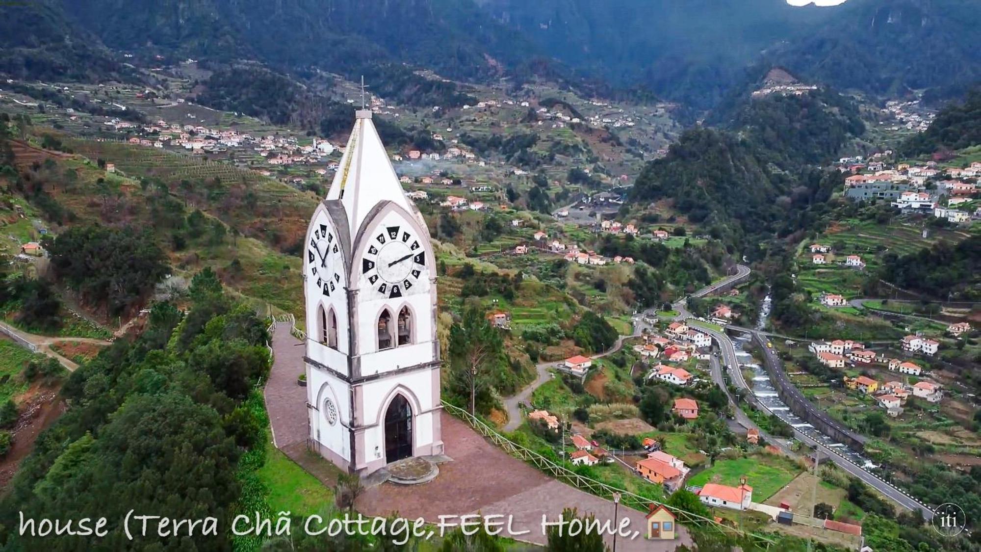 Terra Cha Cottage,Feel Home, São Vicente エクステリア 写真
