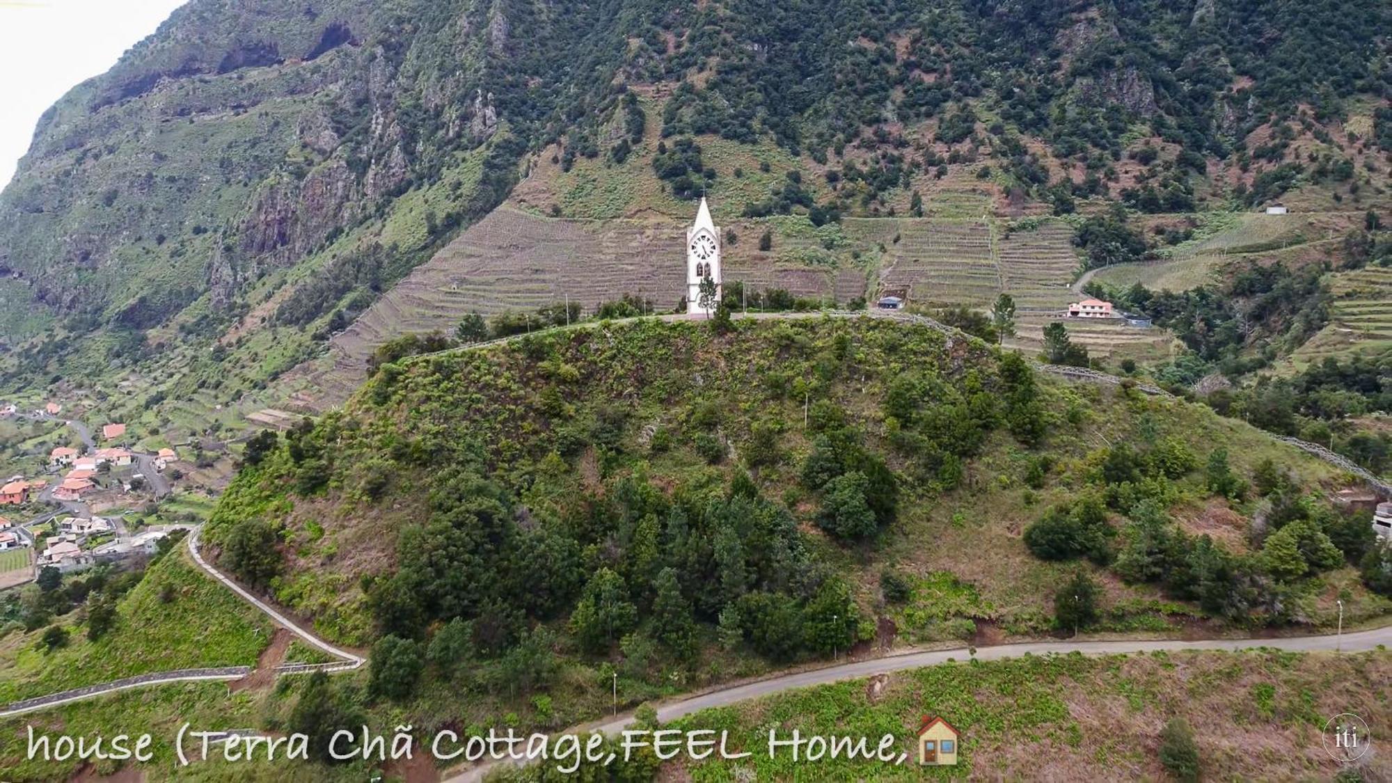 Terra Cha Cottage,Feel Home, São Vicente エクステリア 写真
