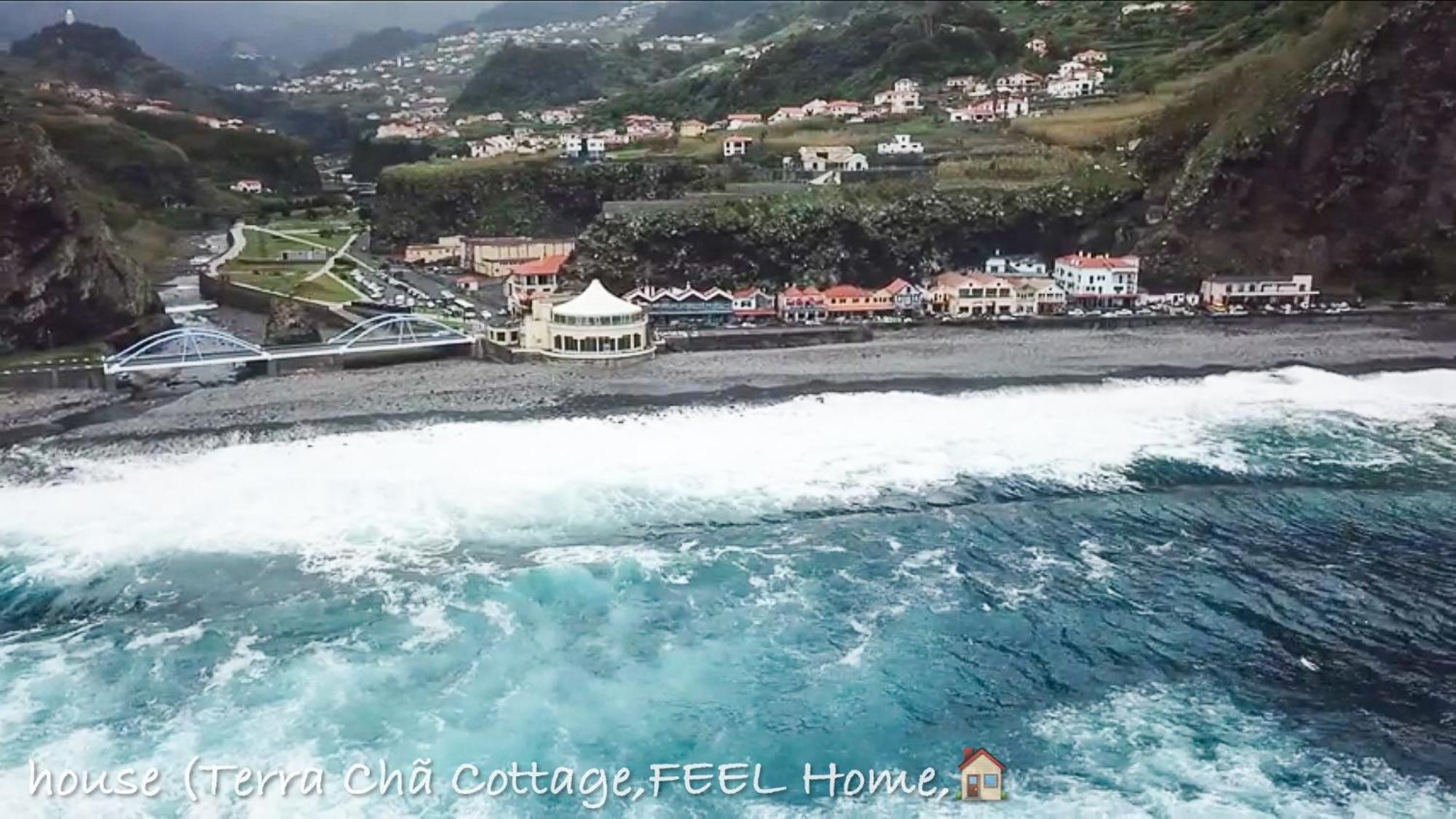 Terra Cha Cottage,Feel Home, São Vicente エクステリア 写真